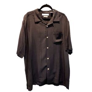 Tommy Bahama 100% Silk Short-sleeve‎ Mens Camp Shirt Size XL